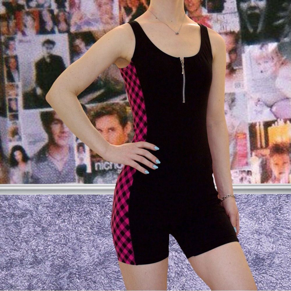 Vintage 90s leotard romper